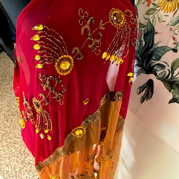 Hooded Rave Cape - Picture 3 of 5